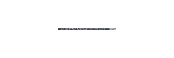 PVC Leitung Classic 100 BK UV-beständig