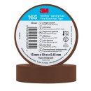 3M PVC Elektro-Isolierband 165BR1E Temflex165 braun 15mm...