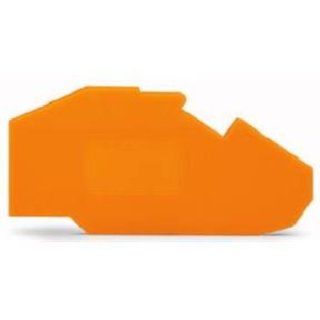 Wago Abschluß-/Zwischenplatte orange 783-317