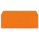 Wago Abschlußplatte 2,5mm orange 280-309