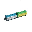 Hager PE/N-Klemme m.Träger 2x22 Quick-Connect FZ383