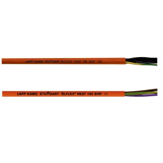 Rest ÖLFLEX HEAT 180 SiHF 2X0,75 Silikonkabel Saunakabel 28 mtr.