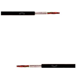 Rest A-2Y(L)2Y 2x2x0,6 mm Fernmeldekabel Telefonerdkabel 23 mtr.