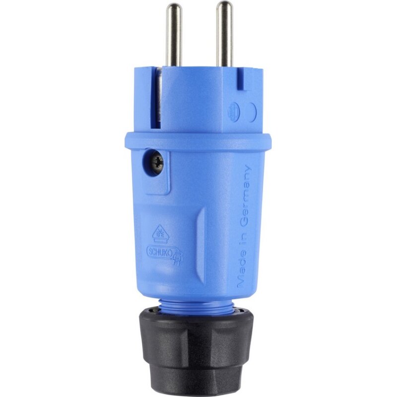 ABL Highteck Stecker 1520 SK+F/B blau 100000066, 4,35