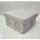 Abverkauf HIL-BOX Gehäuse mit Membraneinführungen, Deckel zum Andrücken, 80 x 80 x 40 mm