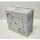 Abverkauf HIL-BOX Gehäuse mit Membraneinführungen, Deckel zum Andrücken, 80 x 80 x 40 mm
