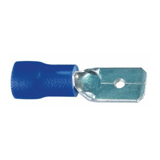 Flachstecker blau 1,5-2,5mm² 4,8x0,5 mm 100 St.