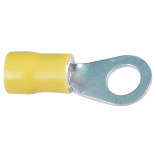 Ringkabelschuhe gelb 4-6 mm² M6 100 St.